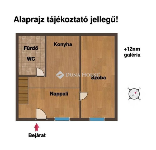 Eladó téglalakás, Budapesten, VII. kerületben 47.6 M Ft