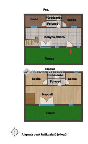 Eladó sorház, Budapesten, XX. kerületben 59.5 M Ft, 3+2 szobás