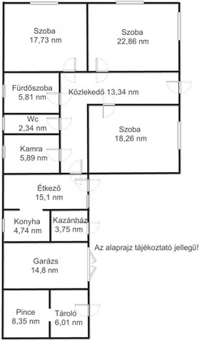 Eladó családi ház, Pusztamérgesen 30.9 M Ft, 3 szobás