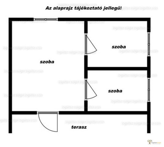 Eladó nyaraló, Ráckevén 16.9 M Ft, 1 szobás