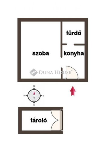 Eladó családi ház, Kecskeméten 20 M Ft, 1 szobás