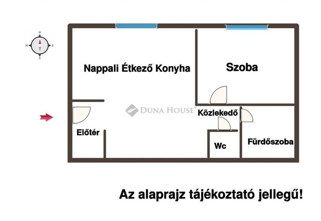 Eladó téglalakás, Hódmezővásárhelyen 44 M Ft, 2 szobás