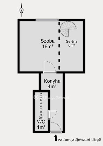 Eladó téglalakás, Budapesten, VIII. kerületben 37.5 M Ft