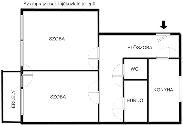 Eladó panellakás, Budapesten, X. kerületben 63.9 M Ft, 2 szobás