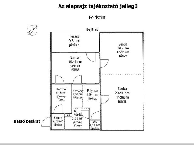 Eladó családi ház, Győrött 79.9 M Ft, 4+1 szobás