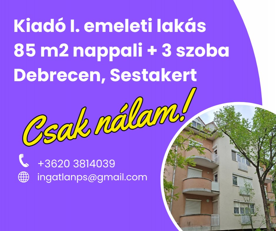 4 bed · 85m² · 300.000 ft