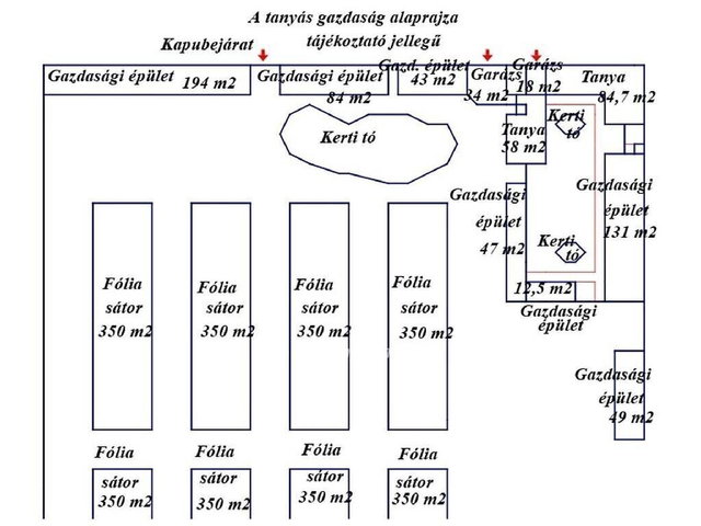 Eladó mezogazdasagi ingatlan, Cegléden 65 M Ft, 4+2 szobás