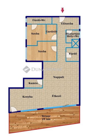 Kiadó téglalakás, albérlet, Pécsett 900 E Ft / hó, 3 szobás