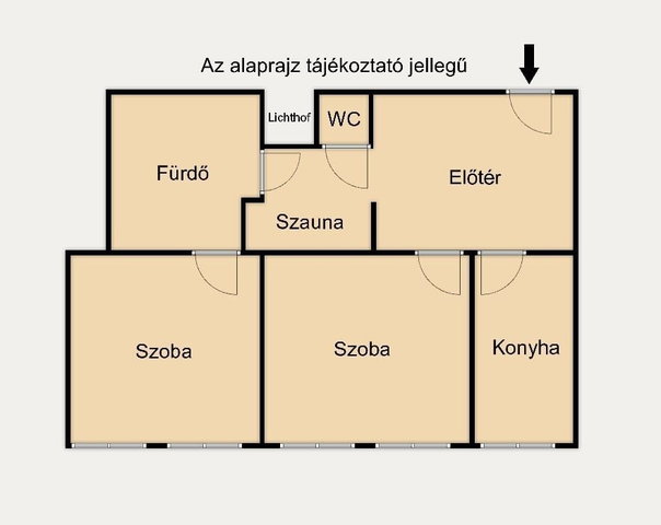 Eladó téglalakás, Budapesten, VI. kerületben, Dózsa György úton