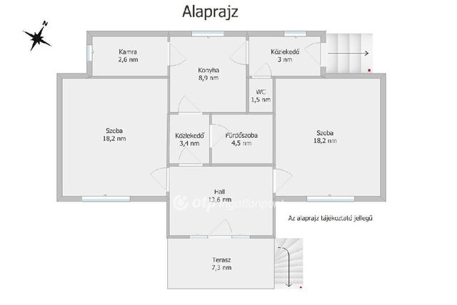 Eladó családi ház, Alsóörsön 125 M Ft, 3 szobás