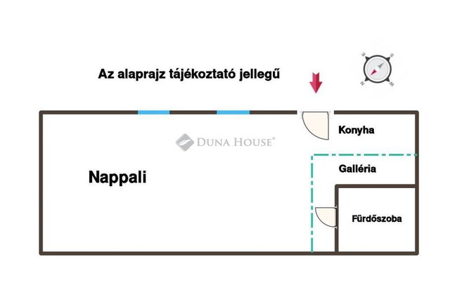 Eladó téglalakás, Budapesten, V. kerületben 97 M Ft, 1 szobás