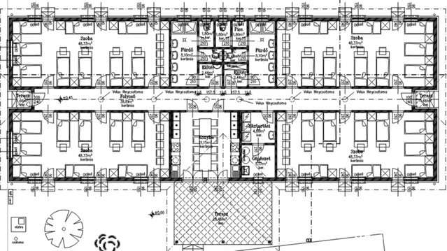 Eladó hotel, Makón 275 M Ft, 5 szobás / költözzbe.hu