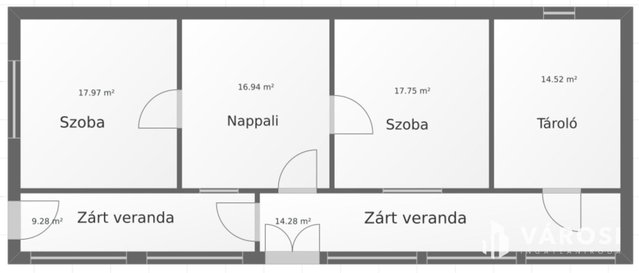 Eladó családi ház, Érsekvadkerten 13.5 M Ft, 4 szobás