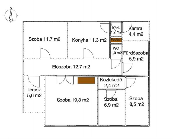 Eladó családi ház, Csanyteleken 38.5 M Ft, 1+3 szobás