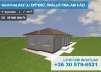 Eladó családi ház, Nagyhalászban 59.9 M Ft, 4 szobás