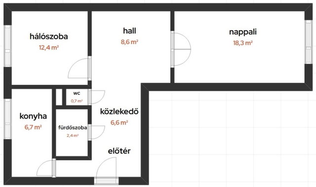 Eladó panellakás, Budapesten, XV. kerületben 55.9 M Ft, 2 szobás