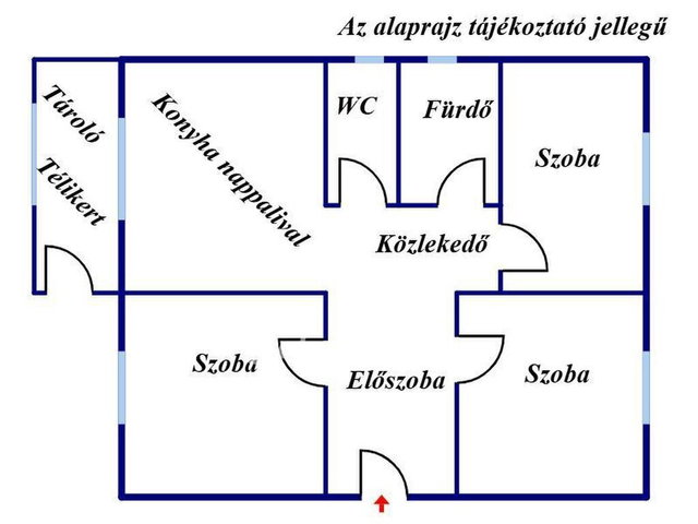 Eladó családi ház, Demecseren 28.5 M Ft, 3 szobás