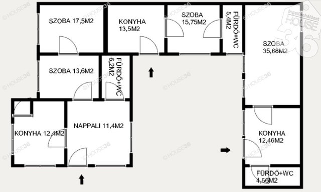 Eladó családi ház, Kecskeméten 70 M Ft, 5 szobás