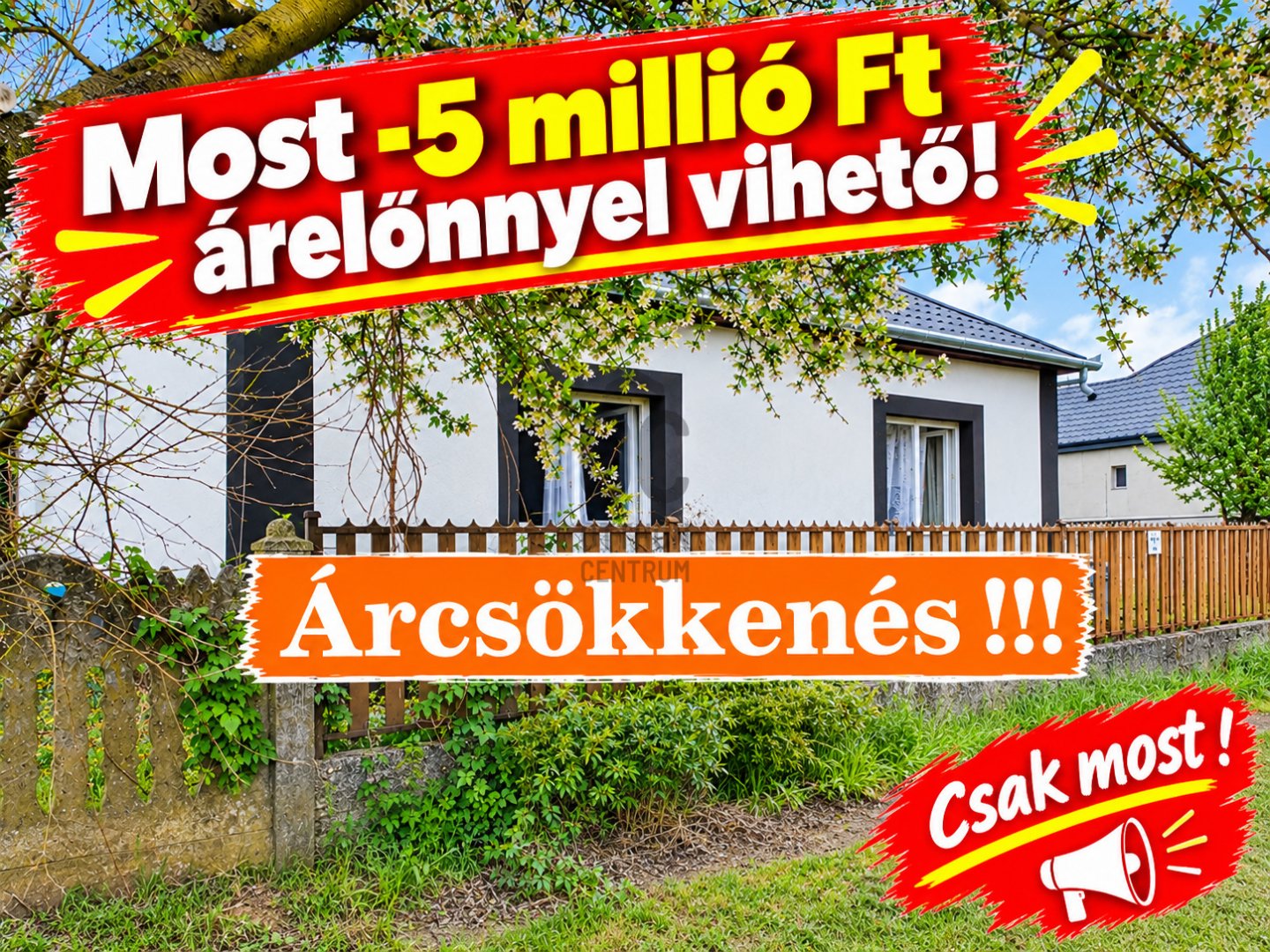 Családi ház · 3 hálószoba · 92 m² · 20.000.000 Ft