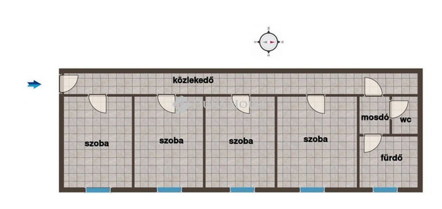 Kiadó családi ház, albérlet, Kecskeméten 90 E Ft / hó
