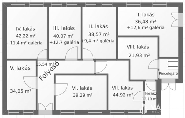 Eladó téglalakás, Balassagyarmaton 18.9 M Ft, 2 szobás