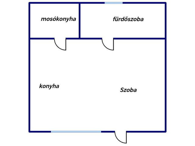 Eladó téglalakás, Egerben 19.9 M Ft, 1 szobás