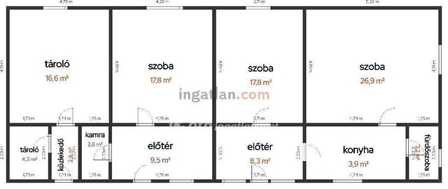 Eladó családi ház, Tiszakécskén 27.9 M Ft, 3 szobás
