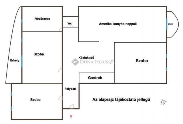 Eladó téglalakás, Hajdúszoboszlón 74.9 M Ft, 4 szobás