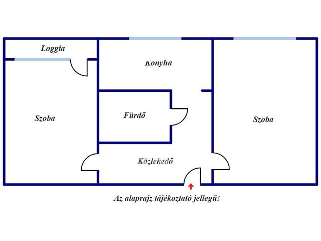 Eladó panellakás, Szegeden 47.3 M Ft, 2 szobás