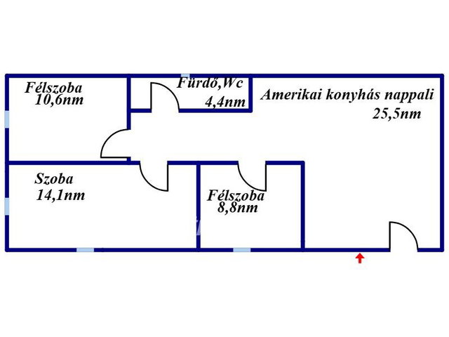 Eladó családi ház, Újszászon 47.9 M Ft, 2+3 szobás
