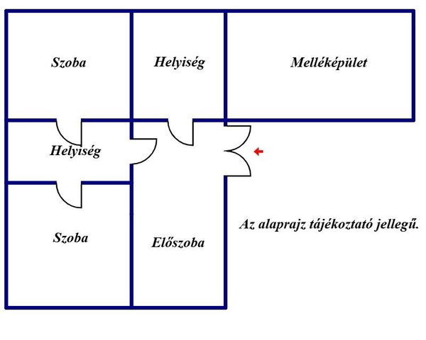 Eladó családi ház, Jánoshidán 13.99 M Ft, 3 szobás