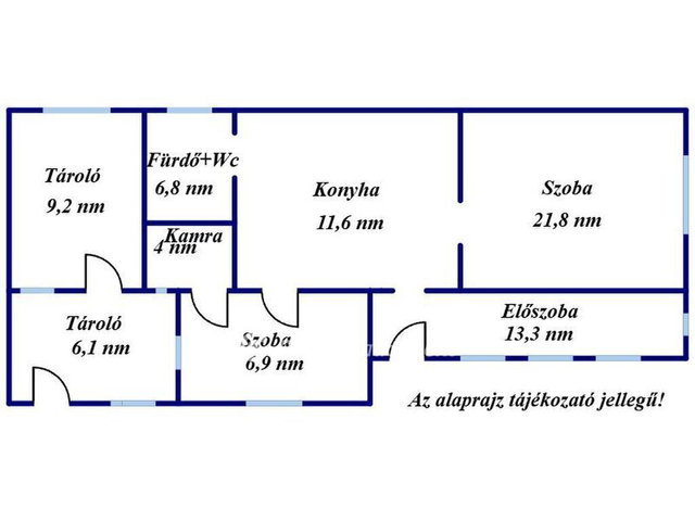 Eladó családi ház, Szeghalmon 8 M Ft, 1+1 szobás