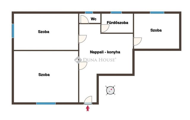 Eladó ikerház, Kemecsén 12.9 M Ft, 4 szobás
