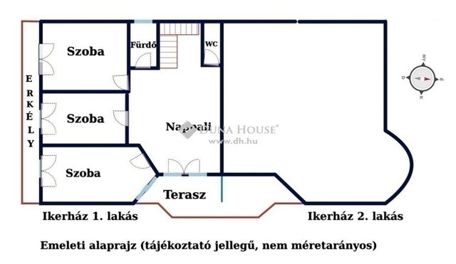 Eladó ikerház, Pécelen 144.9 M Ft, 6 szobás