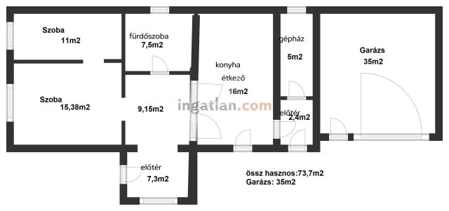 Eladó családi ház, Székesfehérvárott 70 M Ft, 3 szobás