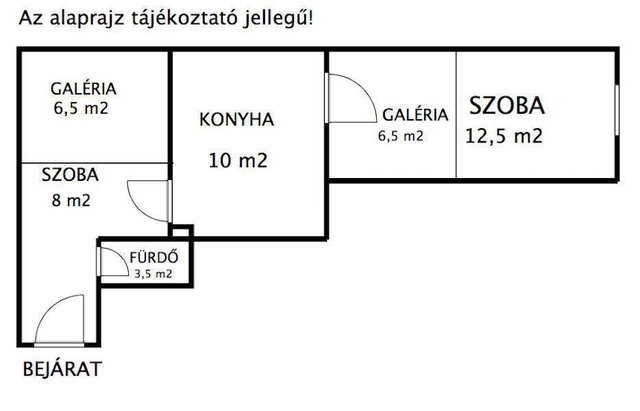 Eladó téglalakás, Budapesten, VIII. kerületben 48 M Ft