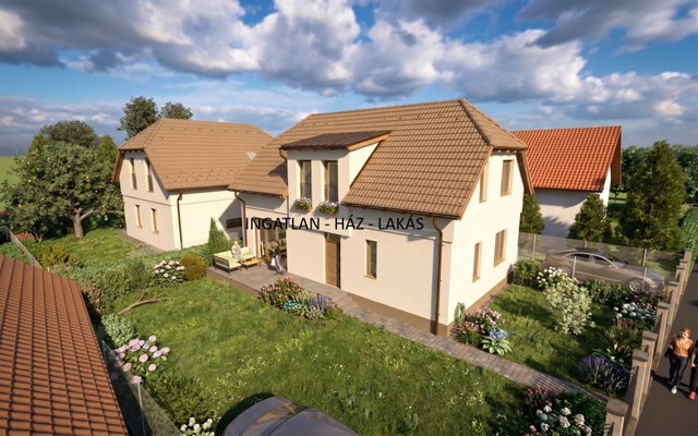 Eladó ikerház, Gödöllőn 119.9 M Ft, 5 szobás