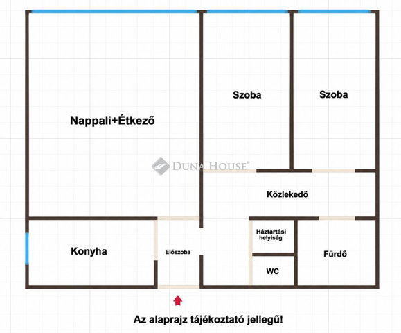 Eladó panellakás, Budapesten, XXI. kerületben 62 M Ft, 3 szobás