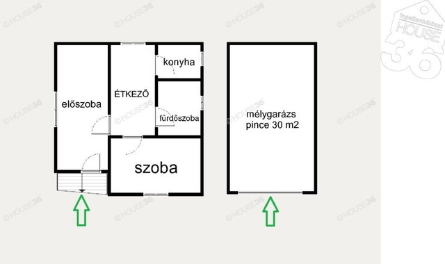 Eladó családi ház, Kecskeméten 29.9 M Ft, 1 szobás