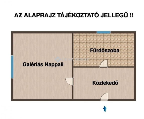 Eladó téglalakás, Budapesten, VI. kerületben 47.9 M Ft, 1 szobás