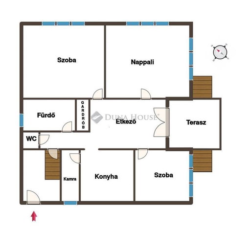 Eladó családi ház, Tabon 79 M Ft, 3 szobás
