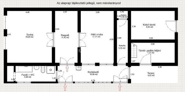 Eladó családi ház, Isaszegen 53.99 M Ft, 2+1 szobás