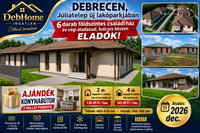 Eladó családi ház, Debrecenben 130 M Ft, 4 szobás