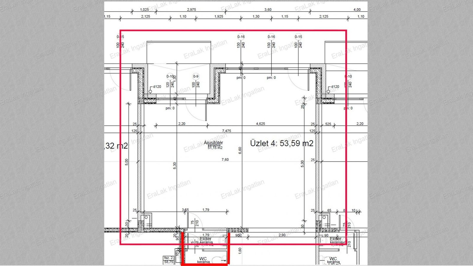 2 bed · 54m² · 320.000 ft