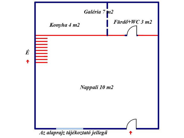 Eladó téglalakás, Budapesten, VI. kerületben 36.9 M Ft, 1 szobás