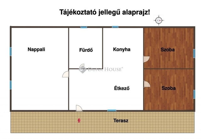 Eladó családi ház, Farmoson 37.427 M Ft, 3 szobás