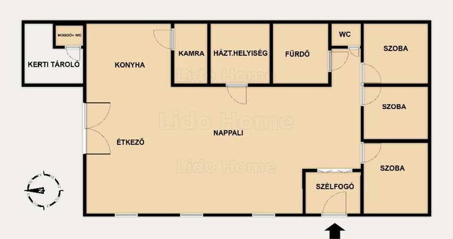 Eladó családi ház, Márkón 145 M Ft, 4 szobás