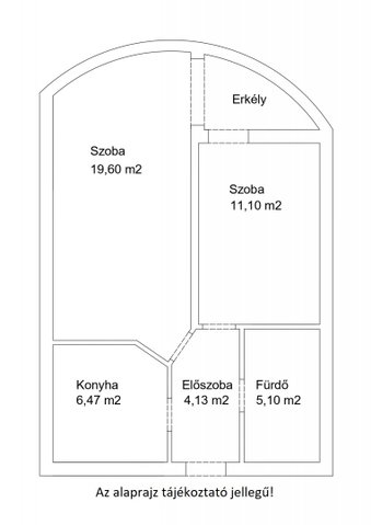 Eladó téglalakás, Szegeden 50 M Ft, 1+1 szobás