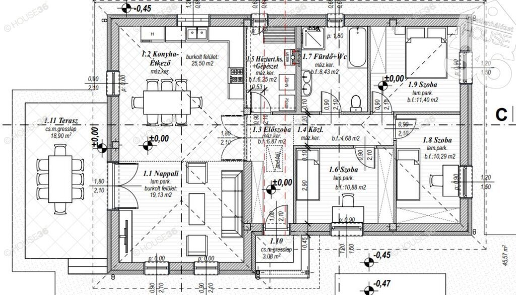 4 bed · 103m² · 69.900.000 ft