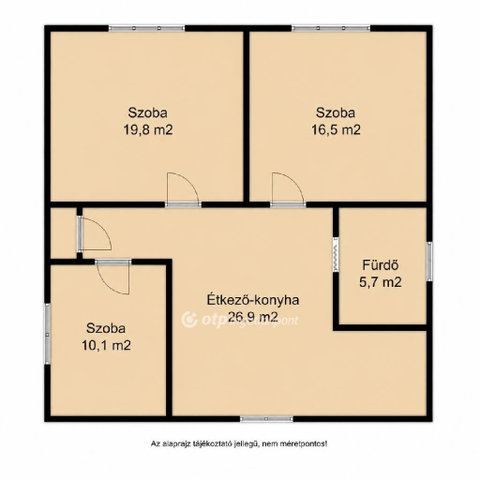 Eladó családi ház, Álmosdon 42.9 M Ft, 3 szobás